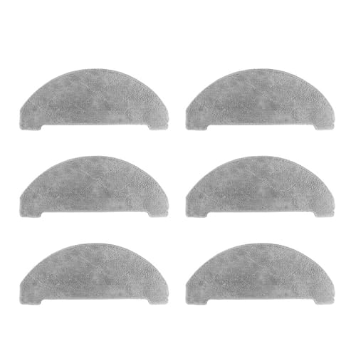 NVDERTA Hauptseitenbürstenfilter Mopptuchbeutel Kompatibel mit MiWhole M8 Pro Zubehör Ersatz Ersatzteile(6 Mop) von NVDERTA