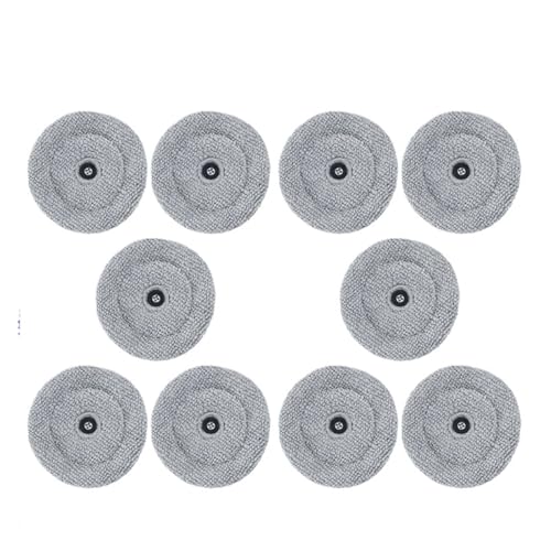 NVDERTA Hauptwalze Seitenbürste Filter Mopp Tuch Taschen Kompatibel mit Saros 10 / S9 MaxV Ultra Vakuum Teile Zubehör(10 Mop B) von NVDERTA