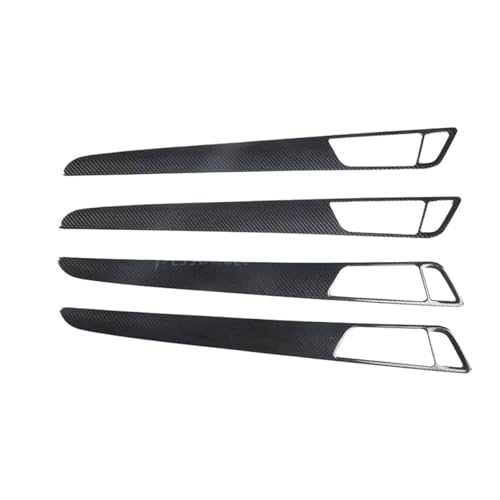 NVDERTA Kompatibel mit Audi Q5 8R 2010-18 SQ5 8R 13-17 Zubehör Stil Carbonfaser Innendekoration Mittelkonsole Tür Aufkleber Innen ABS (C LHD) von NVDERTA
