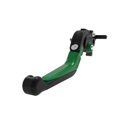 NVDERTA Kompatibel mit GL1800 Goldwing DCT 2018 2019 2020 2021 2022 2023 Motorrad Griff Vorderhebel Verstellbar Faltbar Ausziehbar(Black grün) von NVDERTA