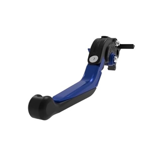 NVDERTA Kompatibel mit GL1800 Goldwing DCT 2018 2019 2020 2021 2022 2023 Motorradgriff Vorderhebel verstellbar faltbar ausziehbar (schwarz-blau) von NVDERTA