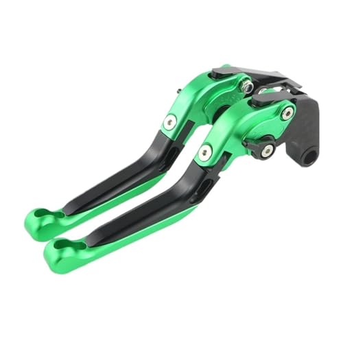 NVDERTA Kompatibel mit Goldwing GL1800 2001–2019 Motorrad-Kupplungshebel, verstellbar, ausziehbar, faltbar, CNC-Aluminium, Schwarz und Grün NVDERTA Kompatibel mit Goldwing GL1800 2001–2019 Motorrad-Kupplungshebel, verstellbar, ausziehbar, faltbar, CNC-Aluminium, Schwarz und Grün von NVDERTA