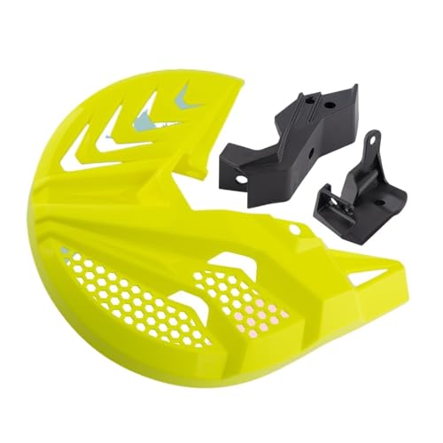 NVDERTA Kompatibel mit Motorrad-Frontscheiben-Gabel-Bodenschutzabdeckung, kompatibel mit SX SX-F XC XC-F EXC EXC-F XC-W XCF-W TE FE TC(Gelb) von NVDERTA