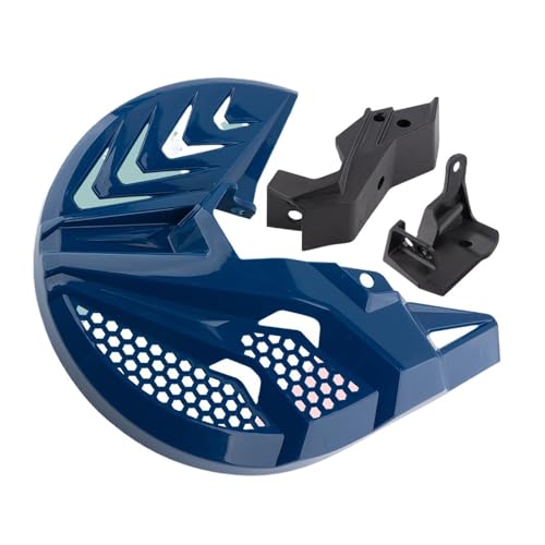 NVDERTA Kompatibel mit Motorrad-Frontscheiben-Gabel-Bodenschutzabdeckung, kompatibel mit SX SX-F XC XC-F EXC EXC-F XC-W XCF-W TE FE TC(blau) von NVDERTA