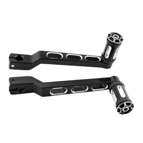 NVDERTA Kompatibel mit Motorrad-Spitze und Fersenschalthebel, Schaltfußrasten für Harley Touring, Softail, Road King, Electra, Glide, Trike, Fatboy, Heritage, FLST, FL NVDERTA Kompatibel mit Motorrad-Spitze und Fersenschalthebel, Schaltfußrasten für Harley Touring, Softail, Road King, Electra, Glide, Trike, Fatboy, Heritage, FLST, FL von NVDERTA