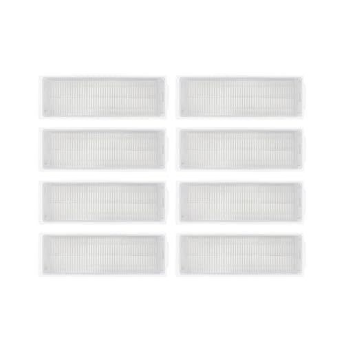 NVDERTA Kompatibel mit Xiaomi Mijia M30Pro/c107 Mopptuchbeutelfilter Hauptbürstenabdeckung Mopptuchhalter Ersatz(White) von NVDERTA