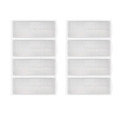 NVDERTA Kompatibel mit Xiaomi Roboterstaubsauger S10 S12 T12 B106GL/ Mop 2S XMSTJQR2S / 3C B106CN Teile Hauptseitenbürstenfilter Mop Zubehör(Set16) von NVDERTA