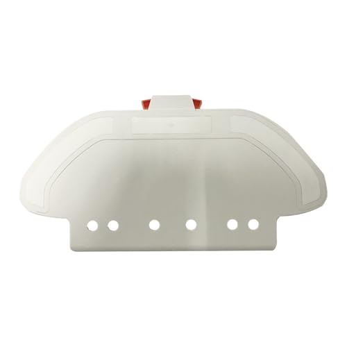 NVDERTA Moppfilter-Hauptseitenbürstenabdeckung Kompatibel mit Conga 3290 3490 3690, MIJIA STYJ02YM, V2 V-RVCLM21B Roboter-Staubsauger(White Rag Holder) von NVDERTA