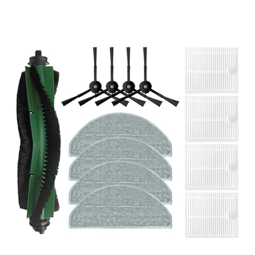 NVDERTA Roller Seitenbürste Filter Mopp Tasche Kompatibel Mit Cecotec Conga 8490 Ultimative Ultra Power Hause Ersatzteile Zubehör(003) von NVDERTA