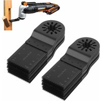 20 Stück Universal-Oszillierende Sägeblätter, Starlock Plus Multitool 34 mm Präzisions-Schnellspanner-Multitool-Klinge, Oszillierende Sägeblätter für von NVEES