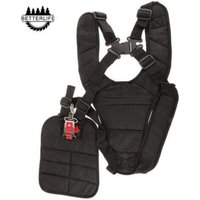 Doppelter Schultergurt, gepolsterte Sicherheitsknopfgurte für Freischneider, Rasenmäher und Trimmer, gepolsterter Schulter-Sicherheitsknopf, Schwarz Doppelter Schultergurt, gepolsterte Sicherheitsknopfgurte für Freischneider, Rasenmäher und Trimmer, gepolsterter Schulter-Sicherheitsknopf, Schwarz von NVEES