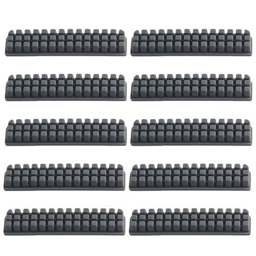 NVGFTG 10 Stück 3D-Drucker Silikon Düsenbürste Bambulab A1 Hotend-Düsenbürste Ersatz-Kit Silikon Wischer Reinigungswerkzeug 3D Drucker Zubehörteil Düse Pinsel Set nur für Bambulab A1 von NVGFTG