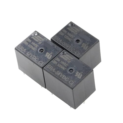5 Stücke 5 V 12 V 24 V 20A DC Leistungsrelais SRA-05VDC-AL SRA-12VDC-CL SRA-24VDC-CL 4Pin 5Pin PCB Typ(SRA-12VDC-CL 5Pin) von NVIIDRBL