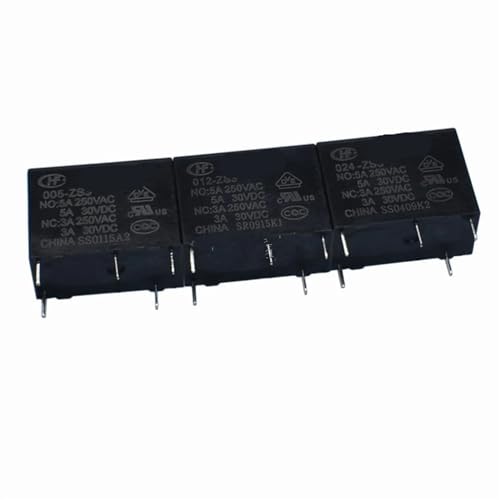 50 Stück Leistungsrelais HF33F JZC-33F-005-ZS3 JZC-33F-012-ZS3 JZC-33F-024-ZS3 5A250VAC 5PIN(5V) von NVIIDRBL