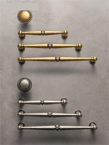 NVIIDRBL Bronze Schrank Griffe Küche Schrank Zieht Schublade Mode Möbel Griff Tür 1Pcs(Z-2635-Gu Yin-Knob) von NVIIDRBL