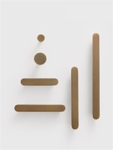 NVIIDRBL Massiv Messing schlicht modernen Stil antiken Schrank Kleiderschrank Schublade Möbel Griff T-Bar 1 Stück(CH031-AB-96128) von NVIIDRBL