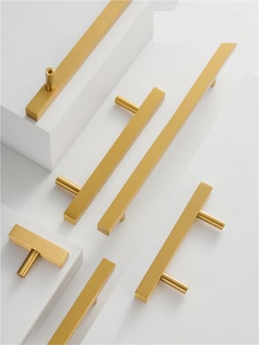 NVIIDRBL Quadratischer langer Kühlschrank-Geschirrspüler-Türgriff, Kleiderschranktür, Küchengriff, Schubladengriff, 1 Stück(CH012-BB-224280) von NVIIDRBL