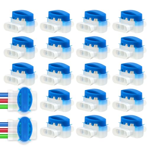 20 STK Kabelverbinder für Mähroboter Verbindungsklemmen mit Gel Füllung Mähroboter Kabelverbinder 314 Wasserdicht Kabelklemme Anschlussklemmen Wasserdicht Kabelklemmen Outdoor Rasenroboter verbinder 20 STK Kabelverbinder für Mähroboter Verbindungsklemmen mit Gel Füllung Mähroboter Kabelverbinder 314 Wasserdicht Kabelklemme Anschlussklemmen Wasserdicht Kabelklemmen Outdoor Rasenroboter verbinder von NVIYAM