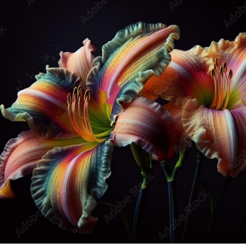 Taglilien-Rhizome – schnell wachsend – schöne Gartendekoration– überraschendes Geschenk – kälte- und trockenheitsresistent -3 Rhizome-B Taglilien-Rhizome – schnell wachsend – schöne Gartendekoration– überraschendes Geschenk – kälte- und trockenheitsresistent -3 Rhizome-B von NVNJHJN