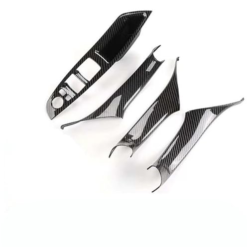 NVNZMFPPW Auto Dekoration Für B&MW 5er F10 F18 F11 2011 2012 2013 2014 2015 2016 2017 Türgriffschutz Zierleiste Aufkleber Für Auto-Innentürgriffe Auto Aufkleber(1) von NVNZMFPPW