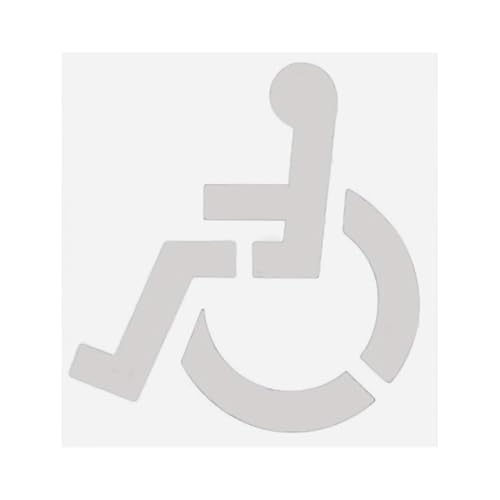 Handicap Schablone Wiederverwendbare Silikon Parkplätze Schablone Flexible Garage Marker Faltbare Behinderte Parken Schablonen Wiederverwendbar Lot Handicap Schablone Wiederverwendbare Silikon Parkplätze Schablone Flexible Garage Marker Faltbare Behinderte Parken Schablonen Wiederverwendbar Lot von NVOQILIN
