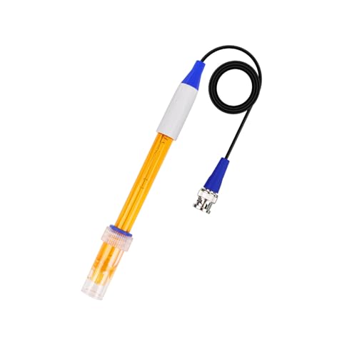 Hochgenaue ORPs Elektrodensonden mit Stecker, 185 mm, für Wassertests in Pools, Relax & Laboratorien, BNC-Stecker, ORP-Sensoren von NVOQILIN