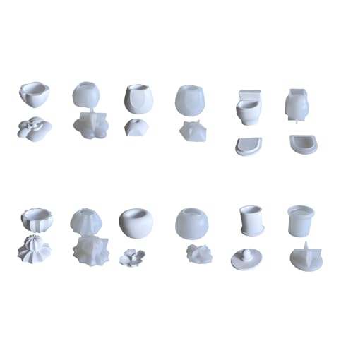 Mehrzweck-Silikonform zum Basteln von Toiletten, Kaki-Vorratsgläsern und flexibel für mehrere Anwendungen, leicht zu entnehmen Mehrzweck-Silikonform zum Basteln von Toiletten, Kaki-Vorratsgläsern und flexibel für mehrere Anwendungen, leicht zu entnehmen von NVOQILIN