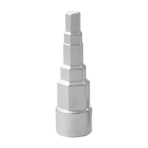 NVOQILIN Adapter für Heizkörper, Hartstahl, 5 Sechskantkopf-Design-Anschlüsse für Ventile, Wartung und Reparatur, robuste Heizkörper, Nippelentfernungsschlüssel, Adapter von NVOQILIN