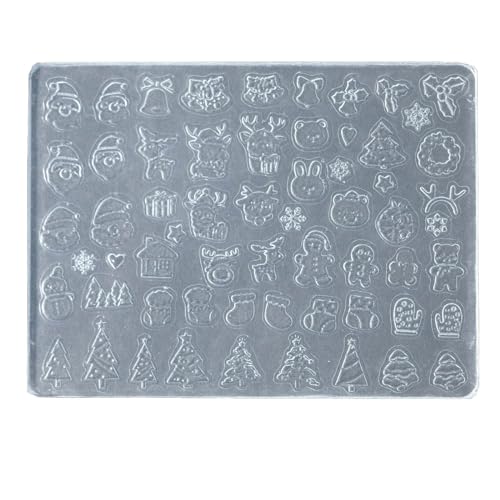 Silikon-Gießform, geprägte Muster, Nägel, Schnitzform, Schablonen, Schnitzvorlagen, Salonbedarf, Skulpturen von NVOQILIN