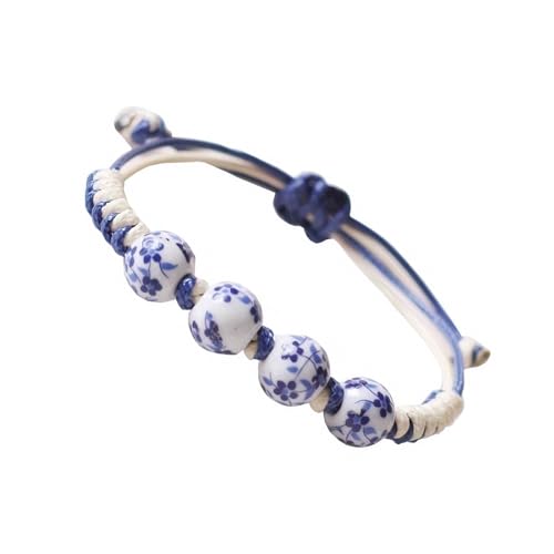 Stilvolle Keramikperlen bieten eine Mischung aus Tradition und zeitgenössischen Designs für unverwechselbares modisches Statement, elegantes Party-Accessoire von NVOQILIN