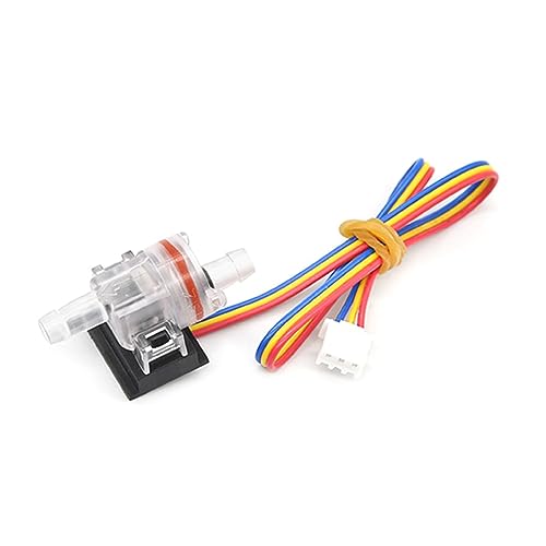 Wassersensor-Schalter, G1/2 Zoll, Hall-Effekt-Messgerät, Flüssigkeitsmesser, Wassersteuerungsschalter, transparentes Gehäuse, 40–150 mVMIN für Gartenschlauch, Einweg-Mundstück, persönlicher von NVOQILIN