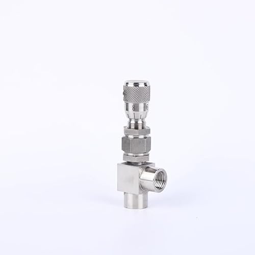 NPT Innengewinde 304 Edelstahl Rohr Fitting Hochdruck Abschaltung Nadel Control Adapter Stecker(Elbow,BSPT1I2) von NVSFZGIYG