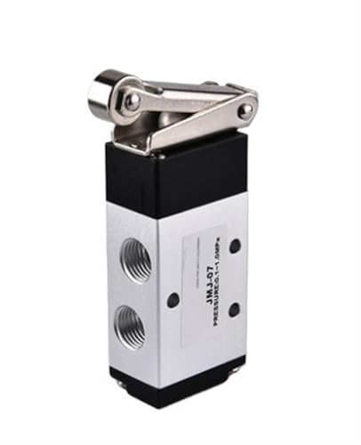 NVSFZGIYG 1 Stück M5R210-08 rechtes Pneumatik-Rollenhebel-Magnet-Pneumatikventil von NVSFZGIYG