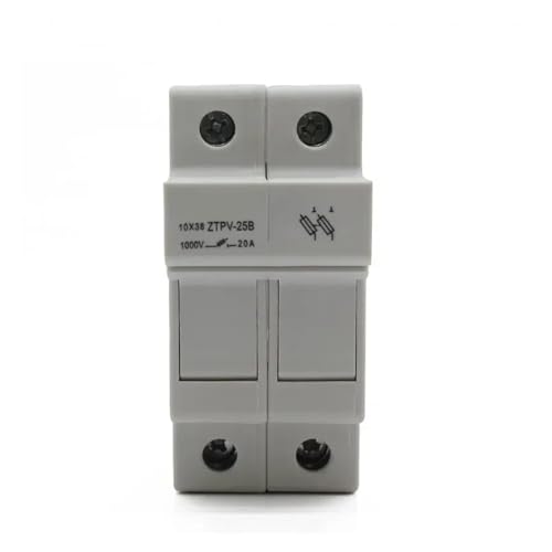 NVSFZGIYG 100 Satz 2P 1000V Parallel DC Sicherungshalter 10 * 38mm + 2 A-32 A Sicherung PV 1000V(50 Set 30 A) von NVSFZGIYG