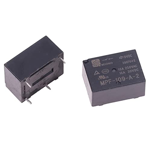 NVSFZGIYG 2 stücke 9V Relais MPF-109-A-2 9VDC 16A 4PINS Elektromagnetische Elektrische Wasserkocher Relais 9VDC 16A 4 Pins von NVSFZGIYG