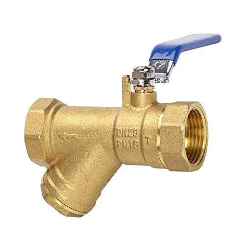 Rückschlagventile BSP 1/2 3/4 1 1-1/4 1-1/2 2 Zoll Innengewinde Inline Y Mesh Sieb Gewinde Filter Messing Filterventil mit Griff(DN40) von NVSFZGIYG