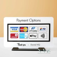 Business Payment Option Schild, Kreditkarten Zahlungsschild, Eftpos Visa Mastercard Amex Schild Small Business, Pop Up Shop von NVSprinting