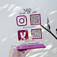 Qr Code Business Schild, Scan To Pay Cashapp Zahlungsschild, Paypal Small Payment Plaque, Marketing von NVSprinting