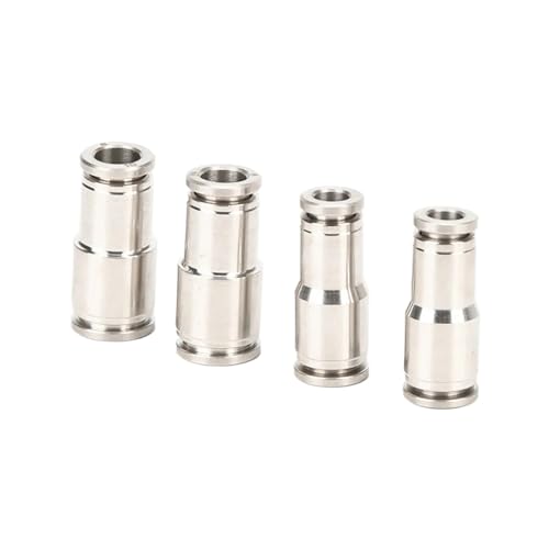 NVVVNX 304 Edelstahl 6-4 mm 8-6 mm 10-8 mm 12-10 mm 14-12 mm 16-12 mm Rohrgrößen Pneumatischer Reduzierstück, Schnellverbinder (10 mm-8 mm) von NVVVNX