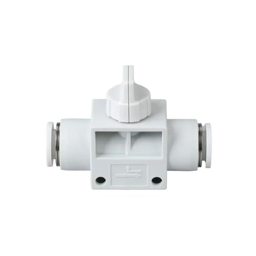 NVVVNX HVFF Handsteuerung, pneumatisches Ventil, Schnelldruck-Anschluss, Luft-Wasser-Kompressor, Pumb-Schlauch, Rohrverschraubung, 4 mm, 6 mm, 8 mm, 10 mm (HVFF 12–12 Außendurchmesser, 12 mm, 5/10 von NVVVNX