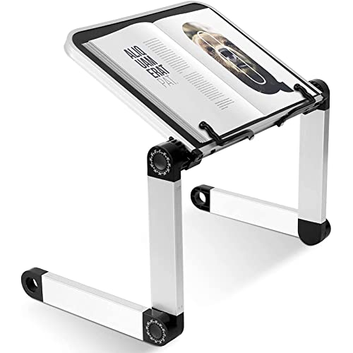 Lesebuchständer, Verstellbar, Zusammenklappbar, Anhebbar, Ergonomischer Buchhalter Aus Aluminiumlegierungsmaterial Mit Büroklammern Zum Lesen, Lernen, Laptops Und Projektoren Lesebuchständer, Verstellbar, Zusammenklappbar, Anhebbar, Ergonomischer Buchhalter Aus Aluminiumlegierungsmaterial Mit Büroklammern Zum Lesen, Lernen, Laptops Und Projektoren von NVYAZJ