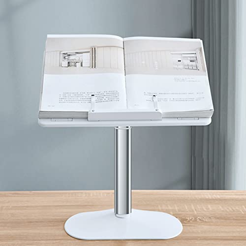 Leseständer, Anhebbarer Ständer, Aluminiumlegierung, Tragbar, Abnehmbar, Freie Anpassungsplatte Mit Schnalle, Desktop-Ständer Für Bücher, Notizbücher, Schreiben, Noten, Laptop von NVYAZJ