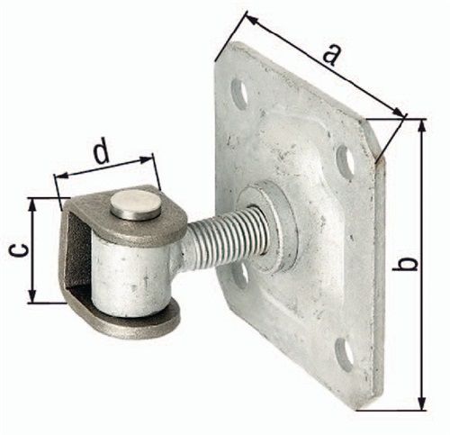 NW-GAH Torband (100x100x37x30mm / Stahl roh) - 418397 von NW-GAH