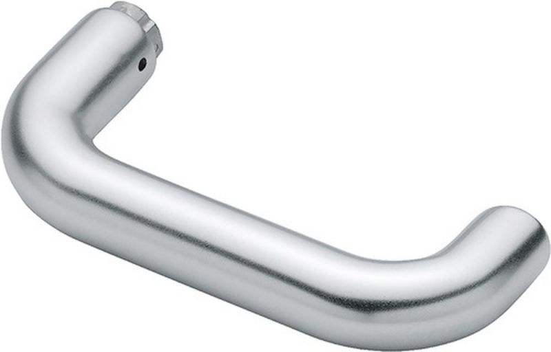 NW-HOPPE Türdrückerlochteil (Aluminium F2 / neusilberfarbig / Vierkant 8 mm) - 3397103 von NW-HOPPE