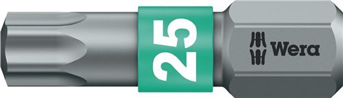 NW-Wera Bit (1/4 “ T 10 Länge 25 mm / BiTorsion, zähhart / Inhalt: 10 Stück) - 05066120001 von NW-Wera