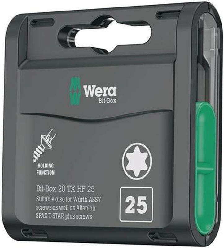 NW-Wera Bitgroßpackung T 20 Länge 25 mm - 05057777001 von NW-Wera