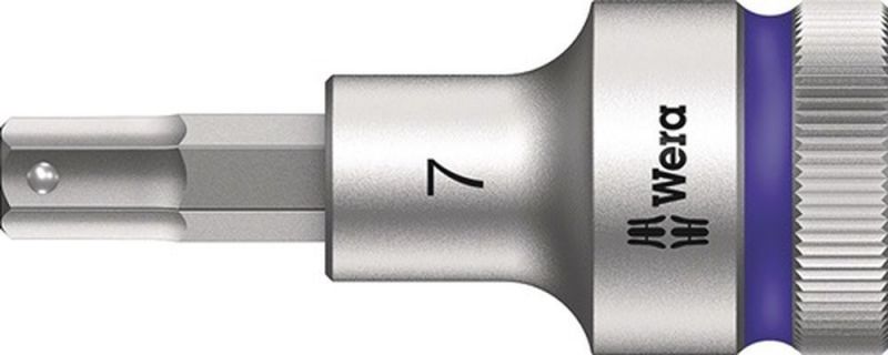NW-Wera Steckschlüsseleinsatz (1/2 “ / Schlüsselweite 7 mm) - 05003823001 von NW-Wera