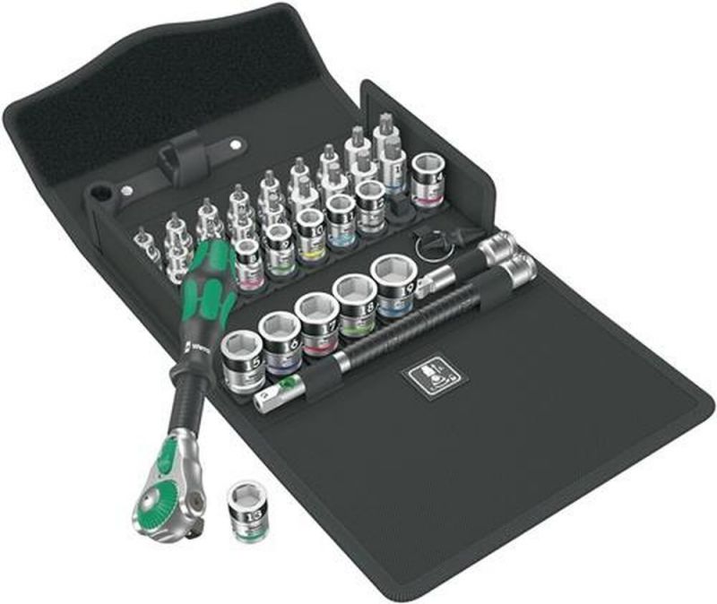 NW-Wera Steckschlüsselsatz (35-teilig 3/8 “ / Schlüsselweiten 6-19 mm) - 05003536001 von NW-Wera