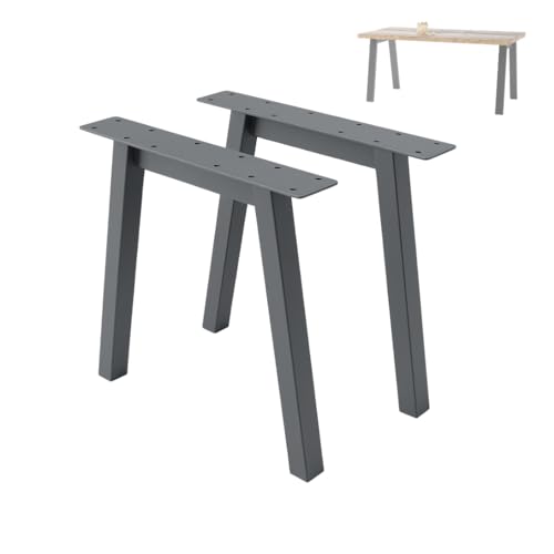 NWELD Tischfüsse Tischbeine Metall Anthrazit 88x72x11cm Tischkufen DIY - Tischbein Set - Tischfuß Loft. Industriestil für Couchtisch. Esstisch. Schreibtisch NWELD Tischfüsse Tischbeine Metall Anthrazit 88x72x11cm Tischkufen DIY - Tischbein Set - Tischfuß Loft. Industriestil für Couchtisch. Esstisch. Schreibtisch von NWELD