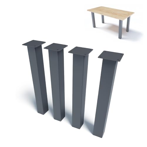 NWELD Tischfüsse Tischbeine Metall EINFACH Anthrazit 72x13x13cm Tischkufen DIY - Tischbein Set - Tischfuß Loft. Industriestil für Couchtisch. Esstisch. Schreibtisch NWELD Tischfüsse Tischbeine Metall EINFACH Anthrazit 72x13x13cm Tischkufen DIY - Tischbein Set - Tischfuß Loft. Industriestil für Couchtisch. Esstisch. Schreibtisch von NWELD